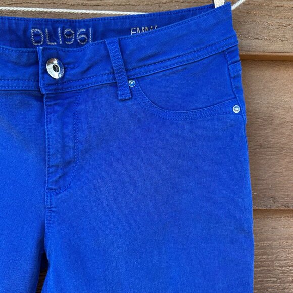 DL1961 Emma Leggings Ocean Blue Skinny Jeans Size 28 - Picture 6 of 13